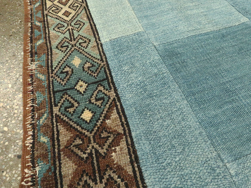Vintage Turkish Patchwork Kilim, No.15963 - Staging