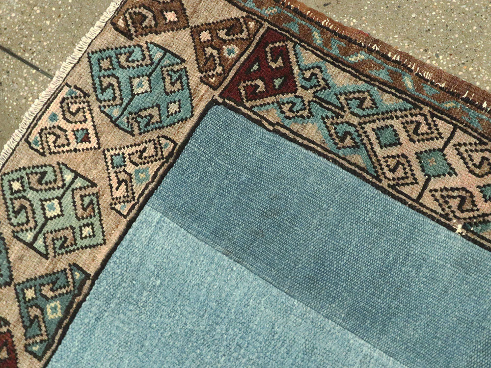 Vintage Turkish Patchwork Kilim, No.15963 - Staging