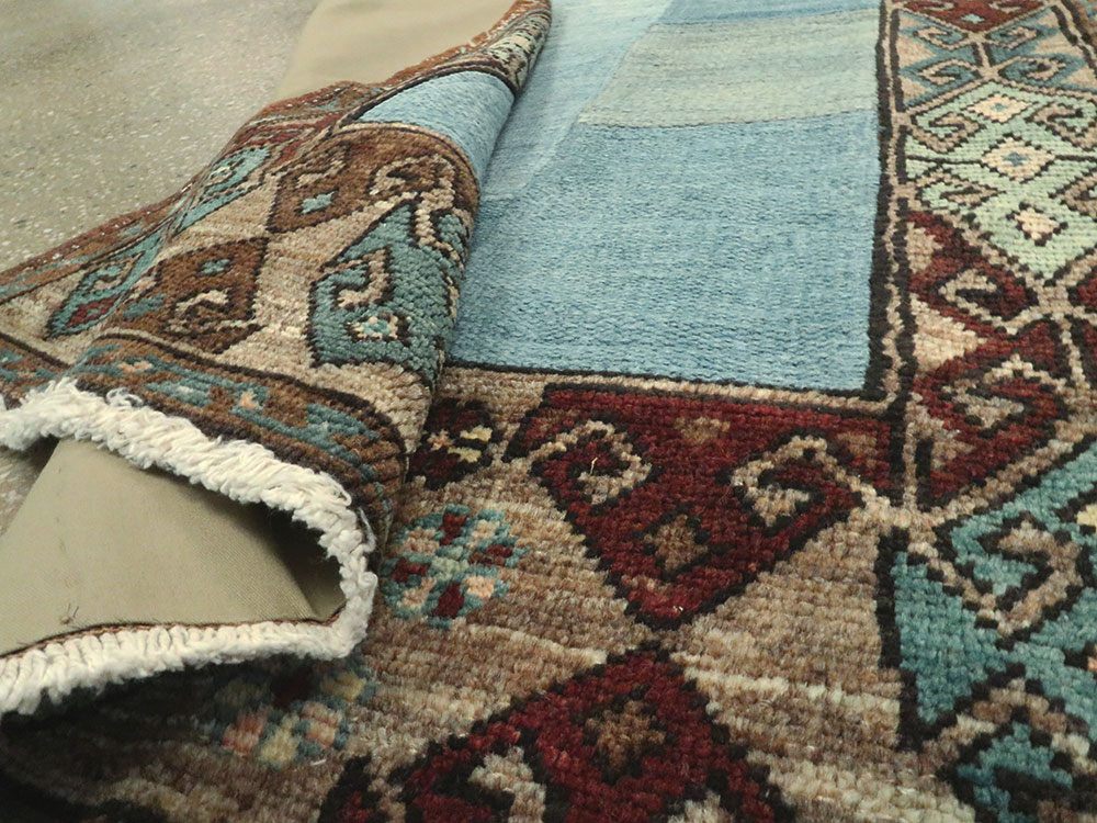 Vintage Turkish Patchwork Kilim, No.15963 - Staging
