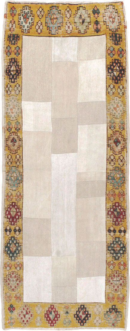 Vintage Turkish Patchwork Kilim, No.15964 - Staging