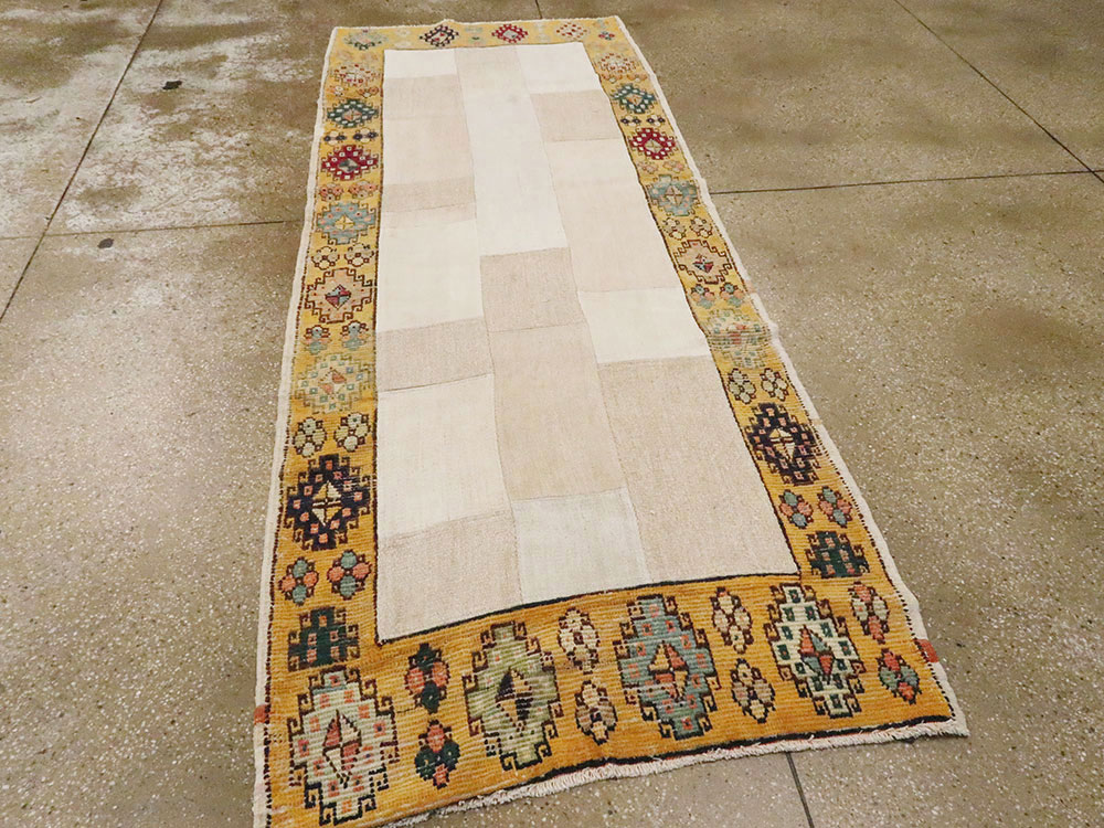 Vintage Turkish Patchwork Kilim, No.15964 - Staging