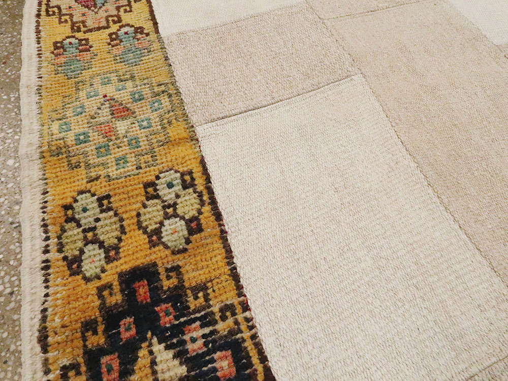 Vintage Turkish Patchwork Kilim, No.15964 - Staging