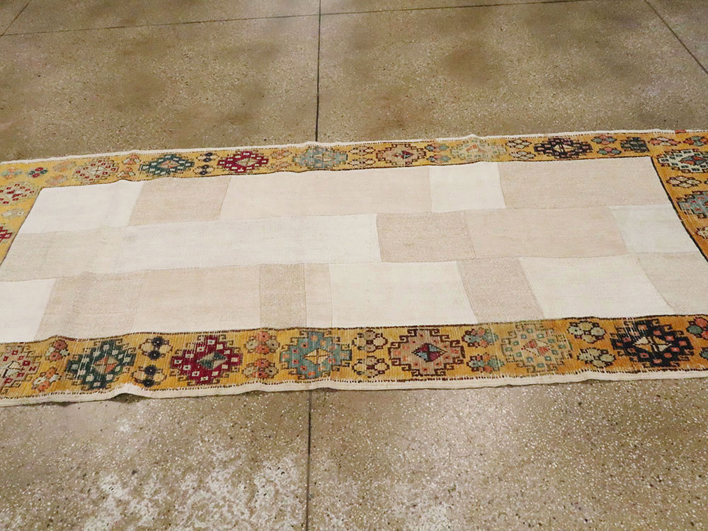 Vintage Turkish Patchwork Kilim, No.15964 - Staging