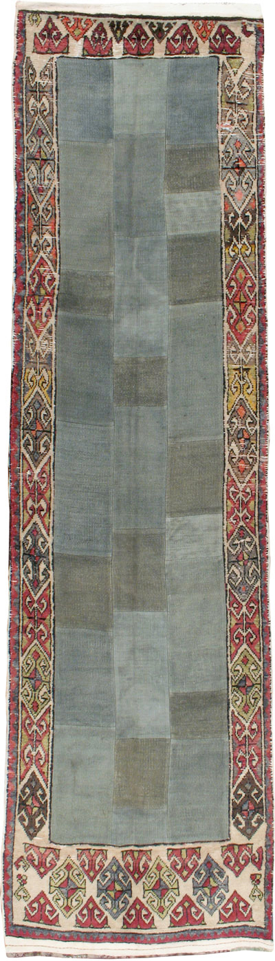 Vintage Turkish Patchwork Kilim, No.15965 - Staging