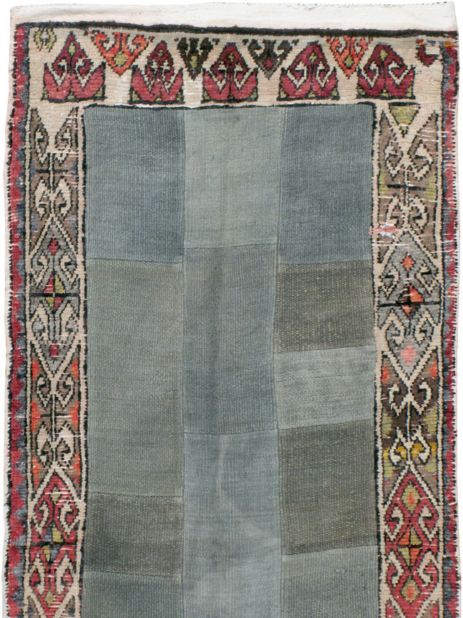 Vintage Turkish Patchwork Kilim, No.15965 - Staging