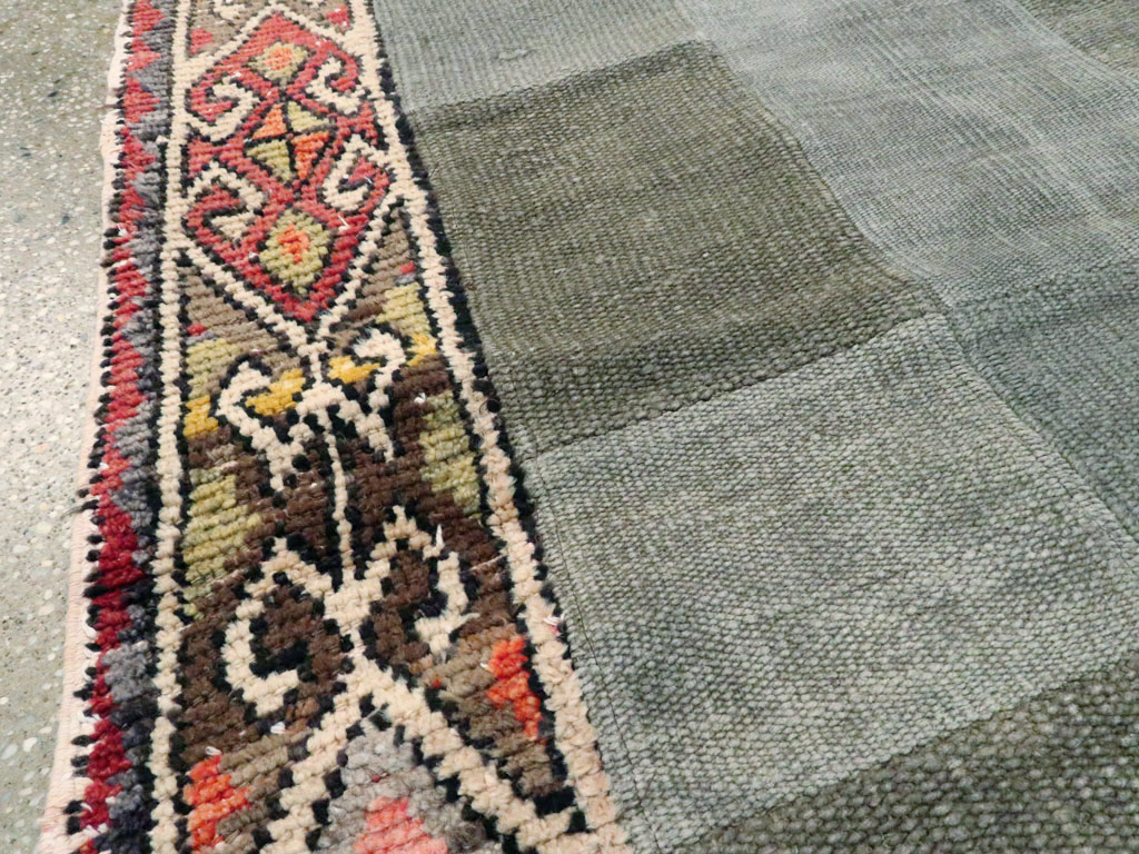 Vintage Turkish Patchwork Kilim, No.15965 - Staging