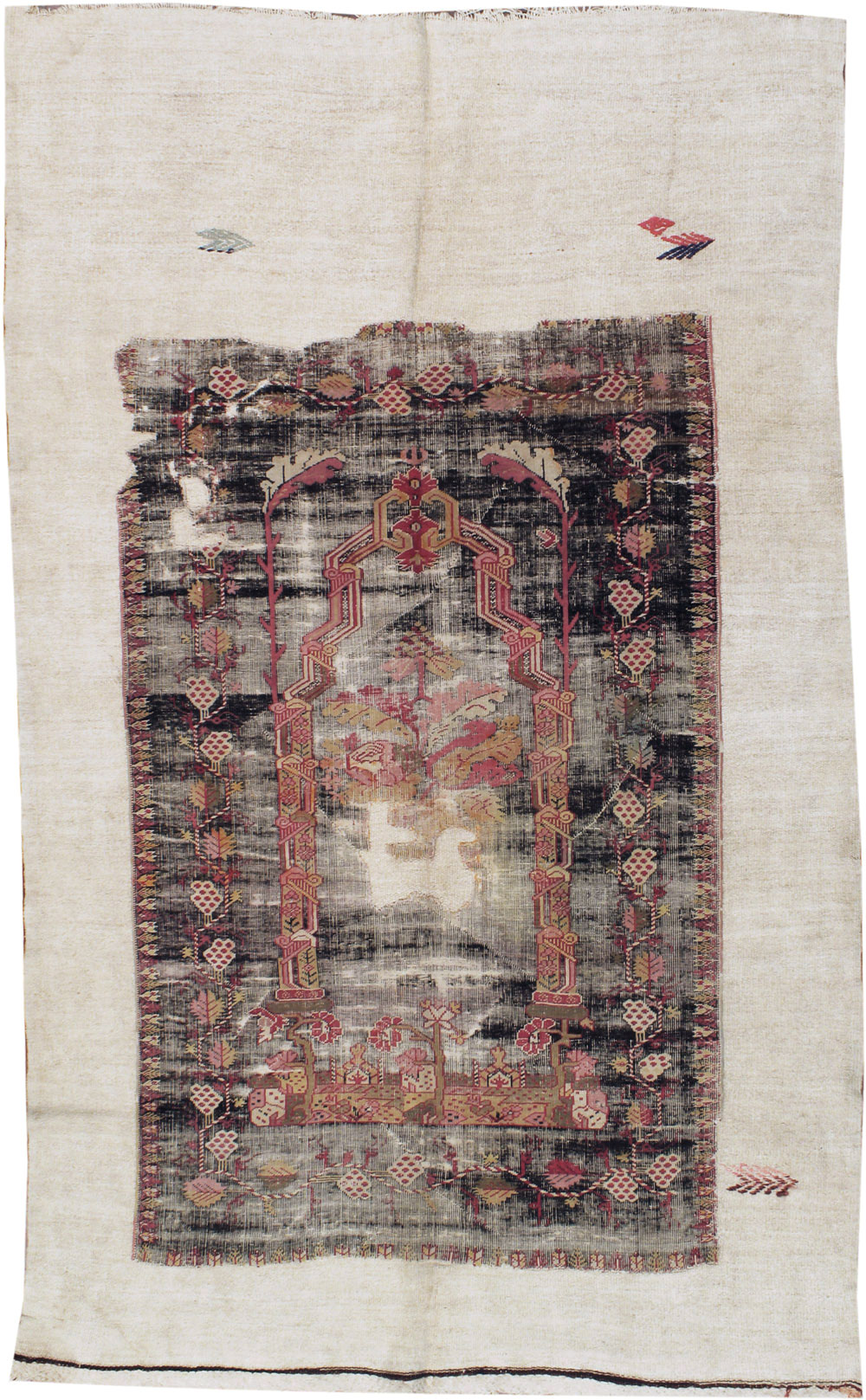 Modern Turkish Folk Rug, No.15970 - Staging