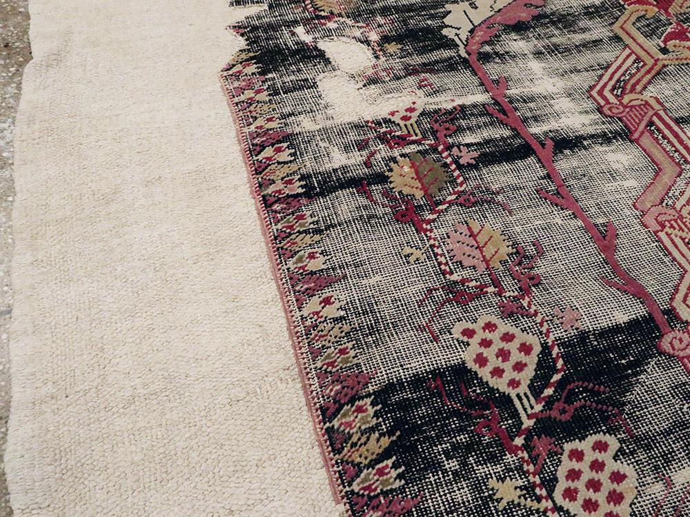 Modern Turkish Folk Rug, No.15970 - Staging