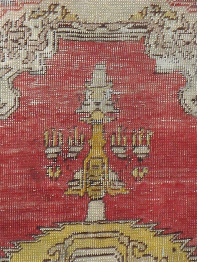 Antique Turkish Ghiordes Rug, No.15972 - Staging