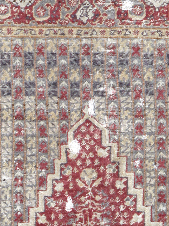 Antique Turkish Ghiordes Rug, No.15973 - Staging