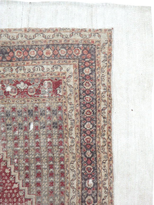 Antique Turkish Ghiordes Rug, No.15973 - Staging
