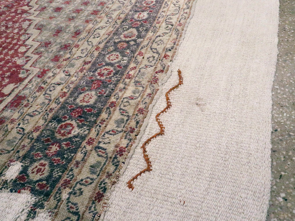 Antique Turkish Ghiordes Rug, No.15973 - Staging