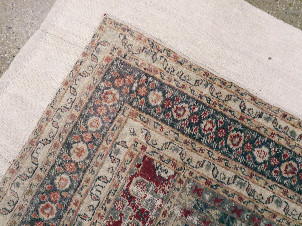 Antique Turkish Ghiordes Rug, No.15973 - Staging