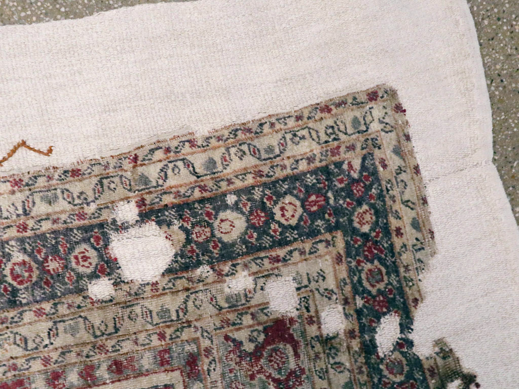 Antique Turkish Ghiordes Rug, No.15973 - Staging