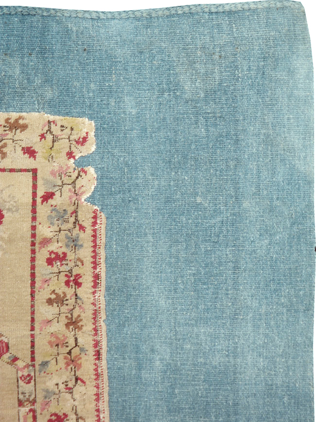 Antique Turkish Ghiordes Rug, No.15974 - Staging