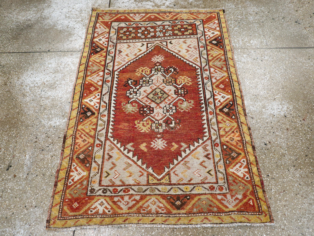 Vintage Turkish Anatolian Rug, No.16008 - Staging
