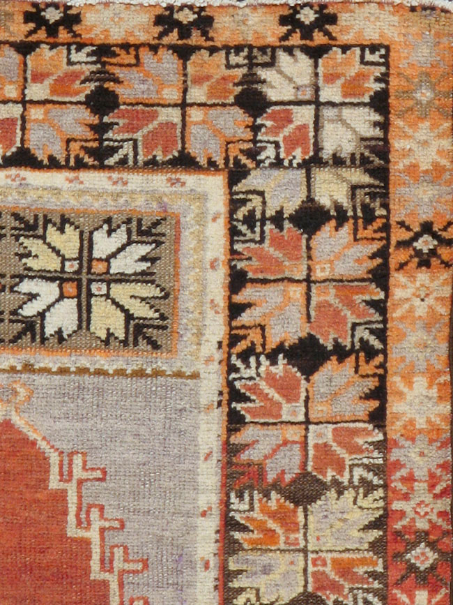 Antique Turkish Anatolian Rug, No.16012 - Staging