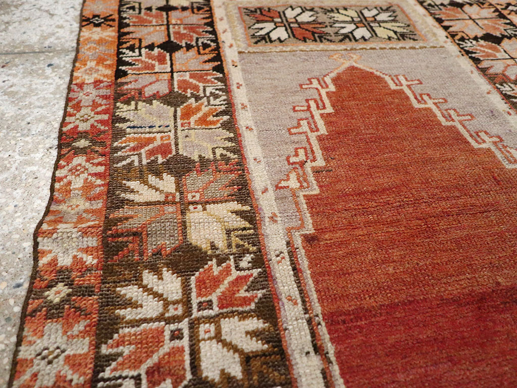 Antique Turkish Anatolian Rug, No.16012 - Staging