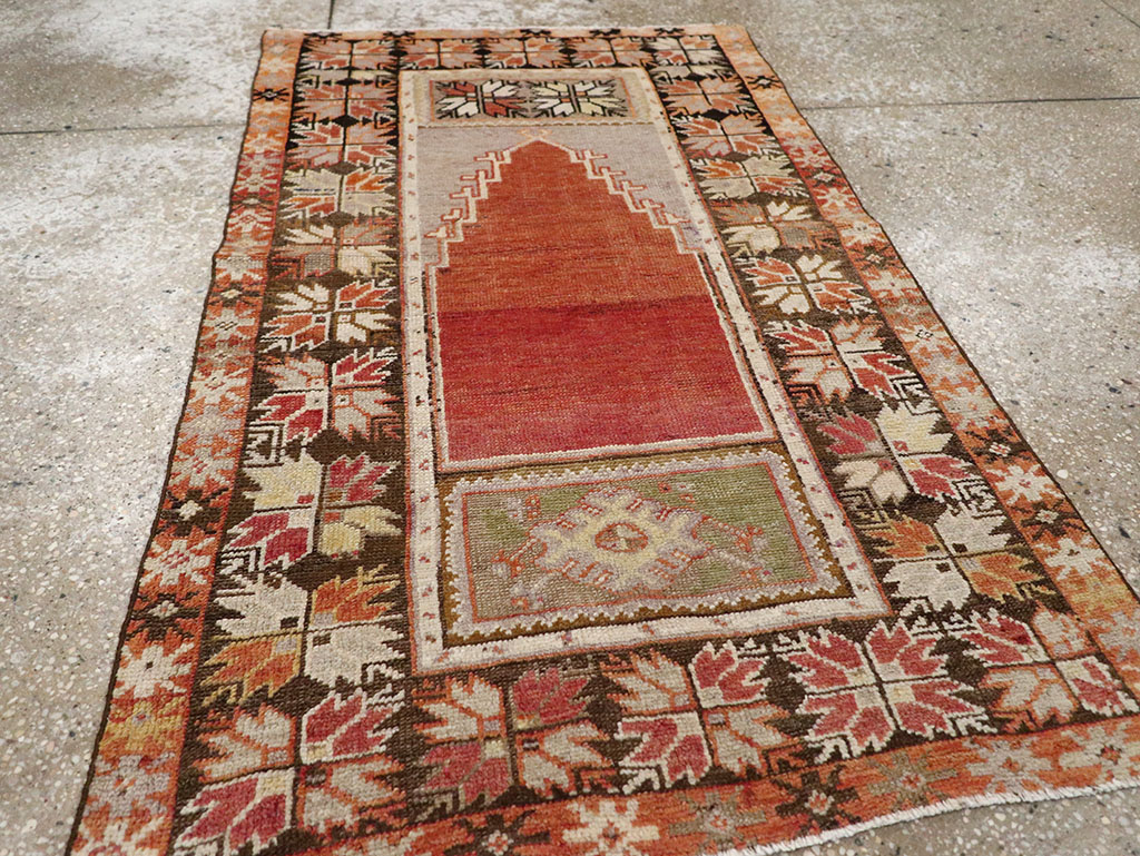Antique Turkish Anatolian Rug, No.16012 - Staging