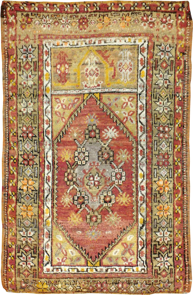 Vintage Turkish Anatolian Rug, No.16026 - Staging