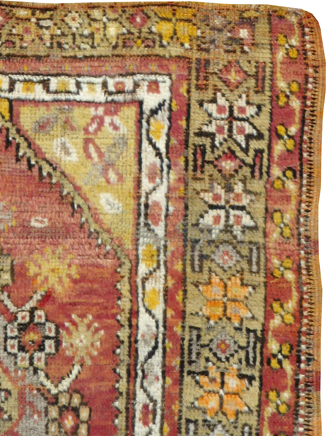 Vintage Turkish Anatolian Rug, No.16026 - Staging