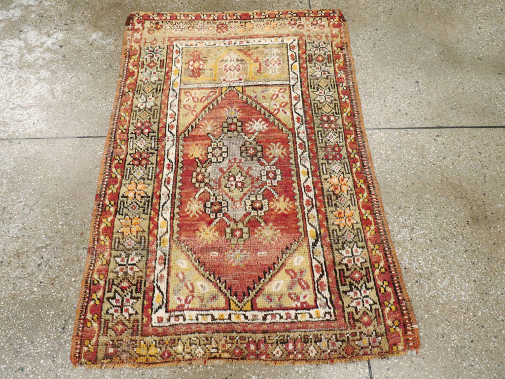 Vintage Turkish Anatolian Rug, No.16026 - Staging