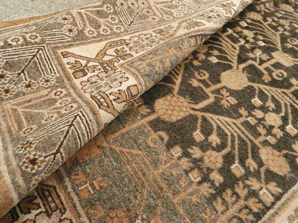 Antique East Turkestan Khotan Carpet, No.16049 - Staging