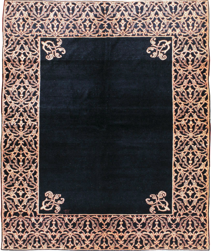 Vintage Persian Modernist Malayer Carpet, No.16081 - Staging