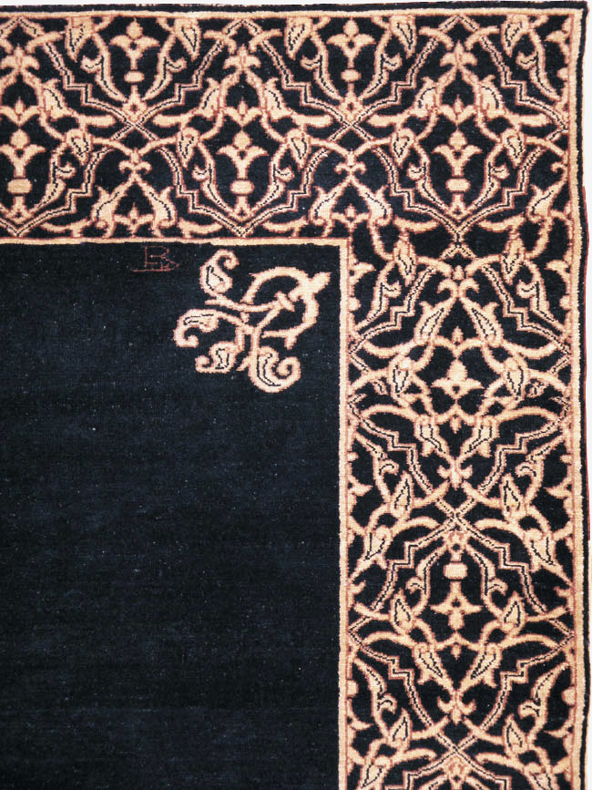 Vintage Persian Modernist Malayer Carpet, No.16081 - Staging