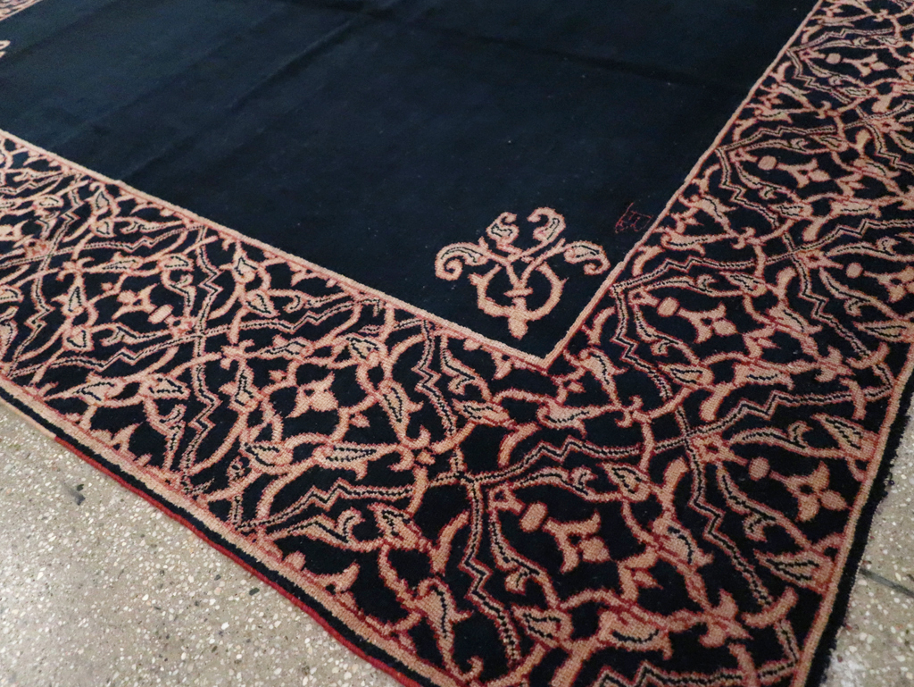 Vintage Persian Modernist Malayer Carpet, No.16081 - Staging