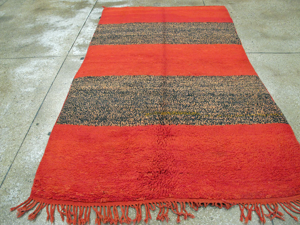 Vintage Moroccan Rug, No.16087 - Staging