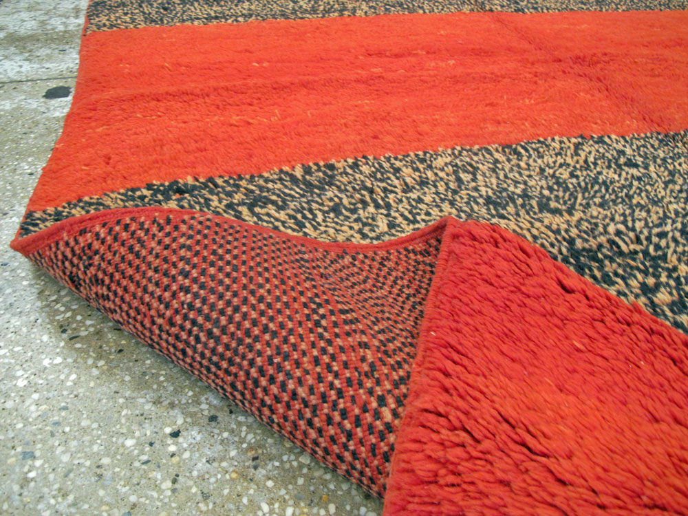 Vintage Moroccan Rug, No.16087 - Staging