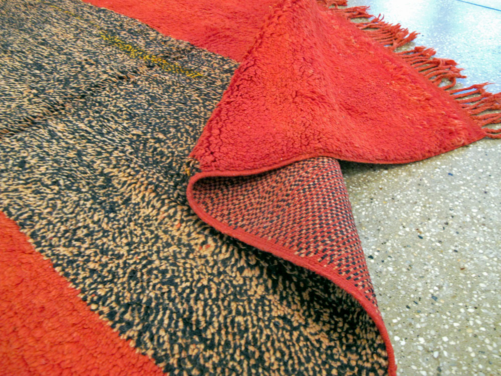 Vintage Moroccan Rug, No.16087 - Staging