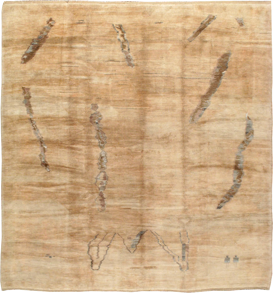 Modern Moroccan Square Carpet, No.16092 - Staging