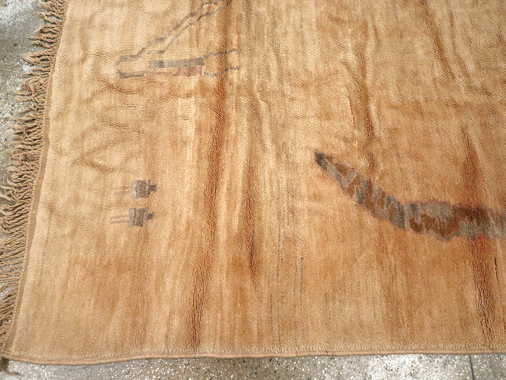 Modern Moroccan Square Carpet, No.16092 - Staging