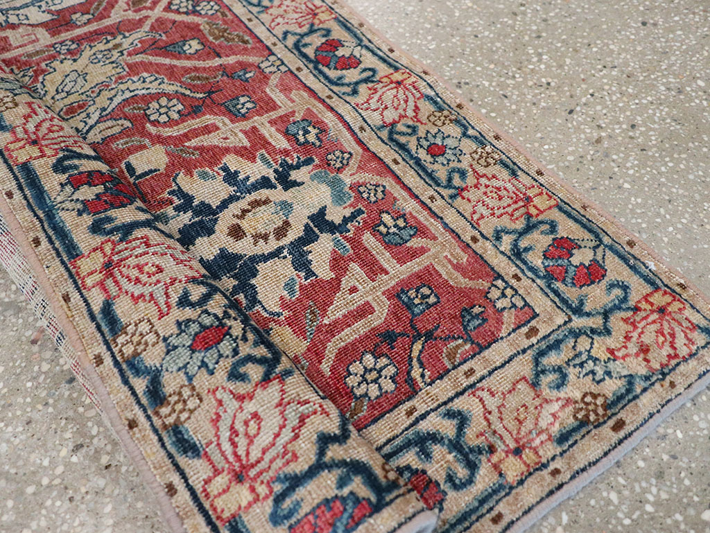 Antique Persian Tabriz Runner, No.16122 - Staging