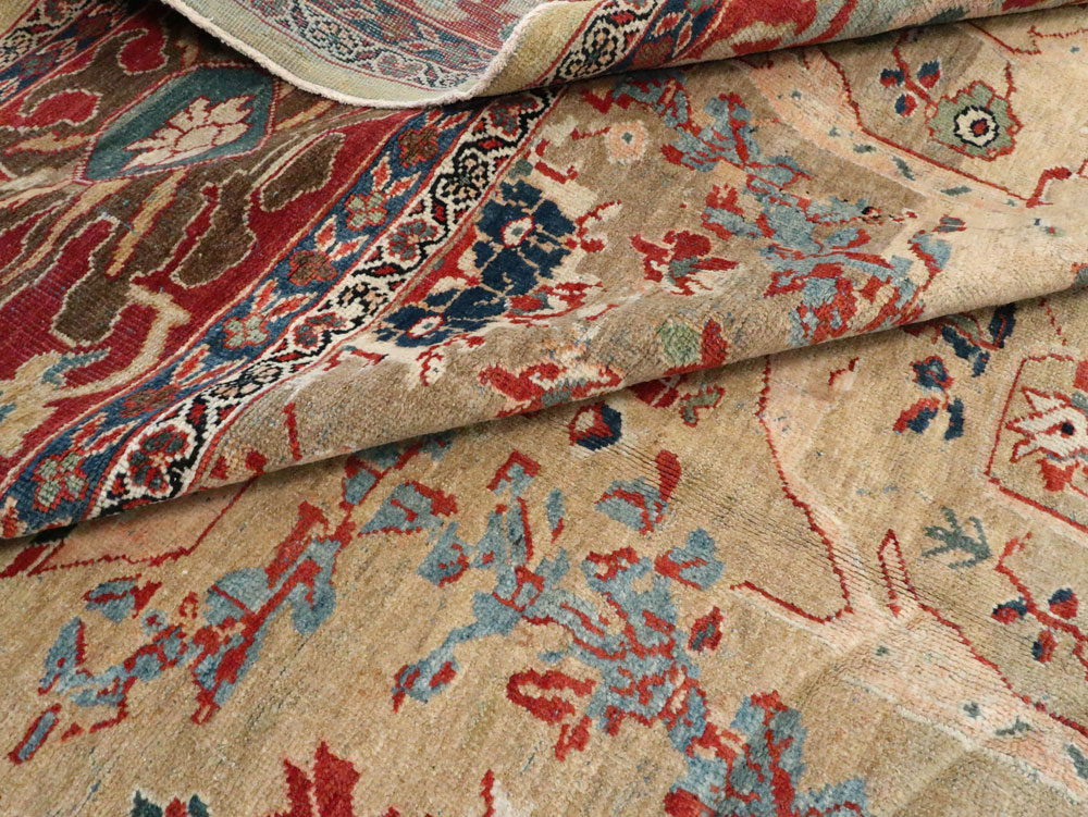 Antique Persian Sultanabad Carpet, No.16130 - Staging