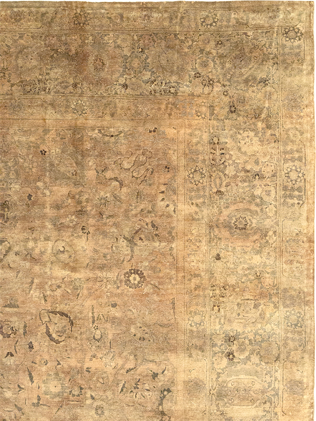 Antique Persian Tabriz Carpet, No.16134 - Staging