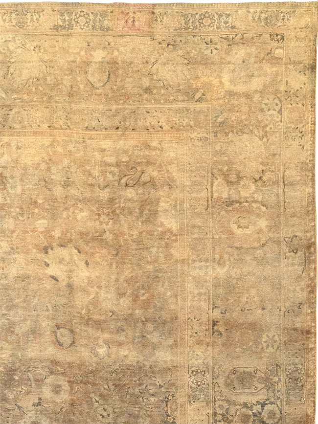 Antique Persian Tabriz Carpet, No.16134 - Staging