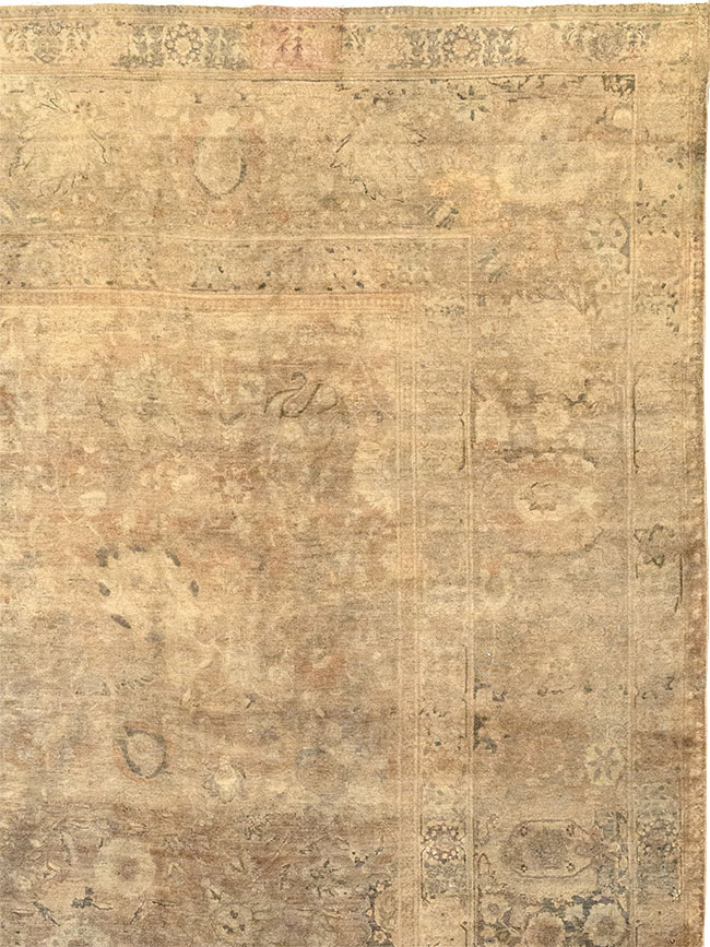 Antique Persian Tabriz Carpet, No.16134 - Staging