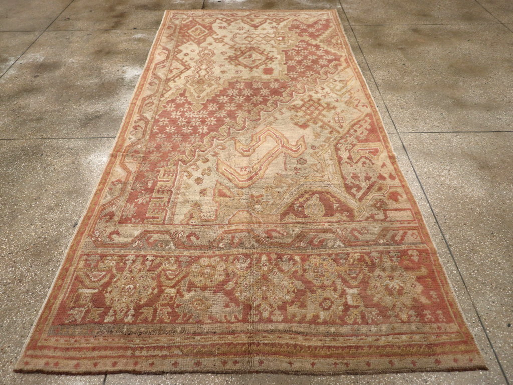 Antique Turkish Oushak  Carpet, No.16144 - Staging