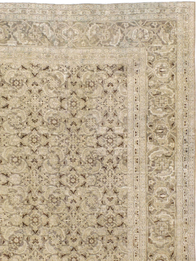 Antique Persian Tabriz Carpet, No.16194 - Staging