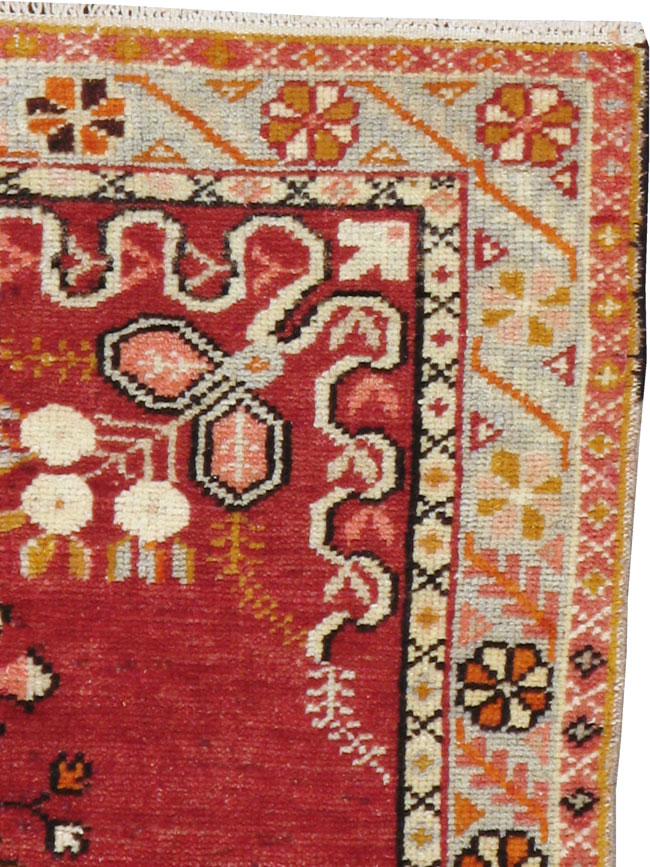 Vintage Turkish Oushak Rug, No.16198 - Staging