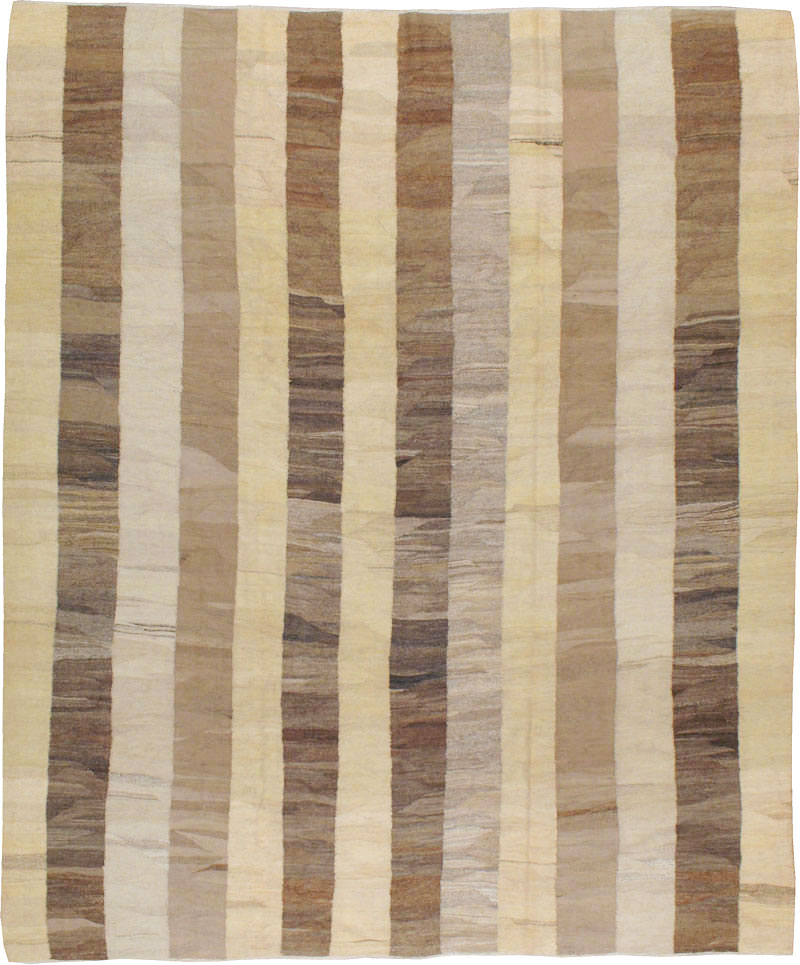 Modern Persian Kilim, No.16205 - Staging