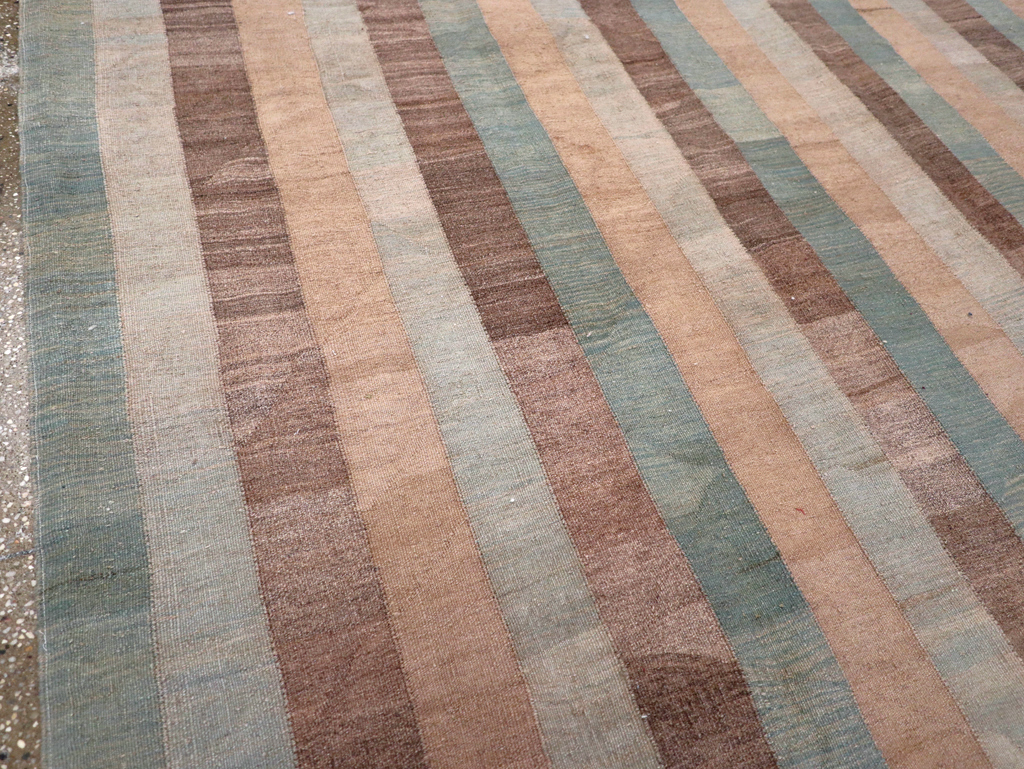 Modern Persian Kilim, No.16207 - Staging