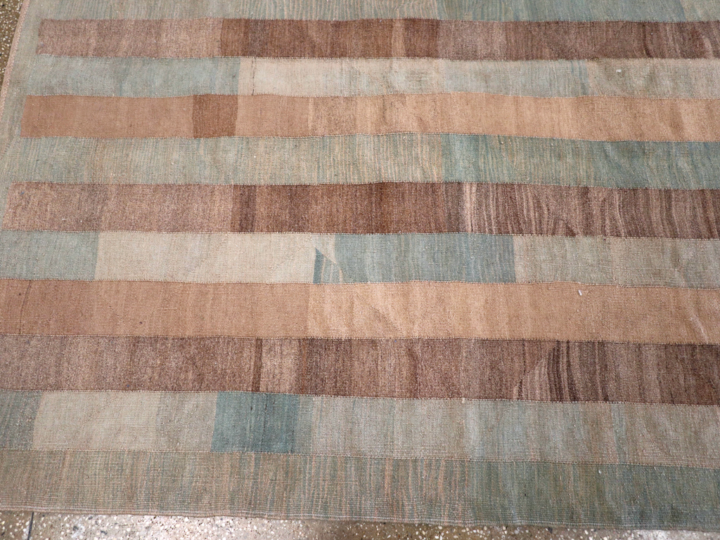 Modern Persian Kilim, No.16207 - Staging