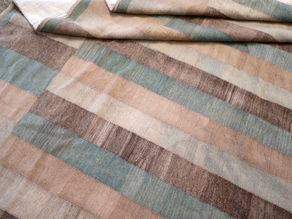Modern Persian Kilim, No.16207 - Staging