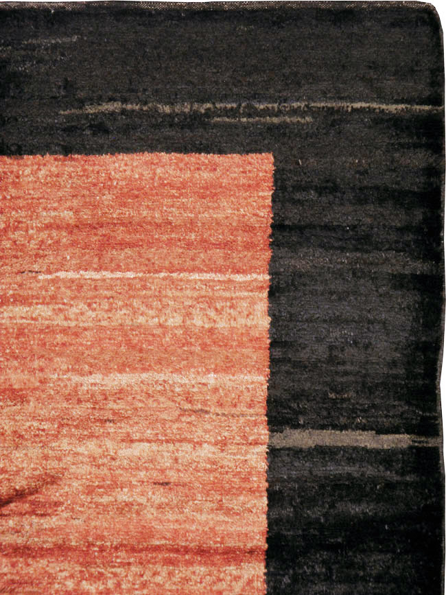 Vintage Turkish Anatolian Modernist Carpet, No.16243 - Staging