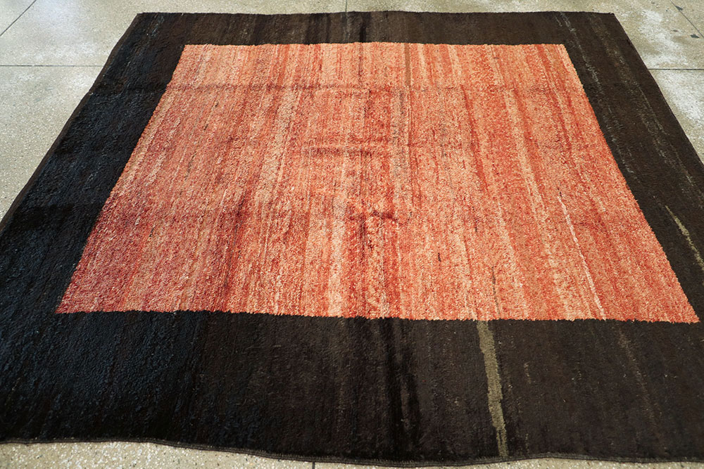 Vintage Turkish Anatolian Modernist Carpet, No.16243 - Staging