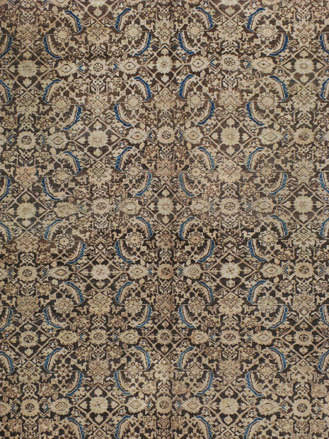 Antique Persian Malayer Carpet, No.16252 - Staging